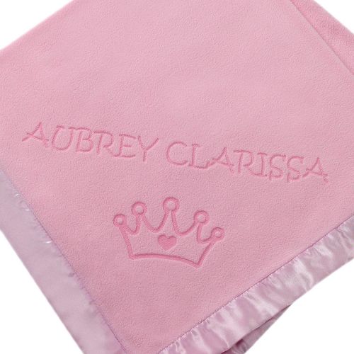  Custom Catch Princess Baby Blanket for Girls - Toddler Girl Crib Bedding, Receiving Blankets