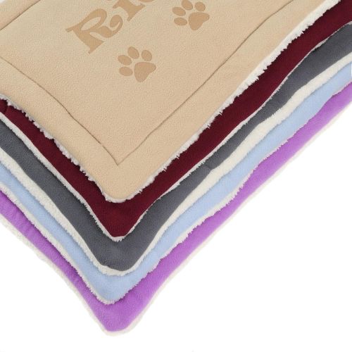  Custom Catch Personalized Dog Kennel Mat - Large or Small Pad, Cute Washable Bed Cushion - Cats or Dogs