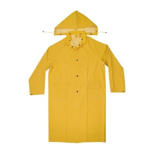  [아마존베스트]CLC Custom Leathercraft Rain Wear R105M .35 MM PVC Trench Coat, Medium