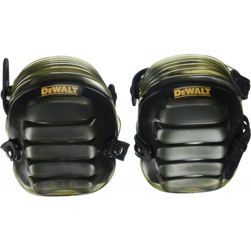  Custom Leathercraft DEWALT DG5217 All-Terrain Kneepads with Layered Gel Padding with Full Size, All Terrain Cap