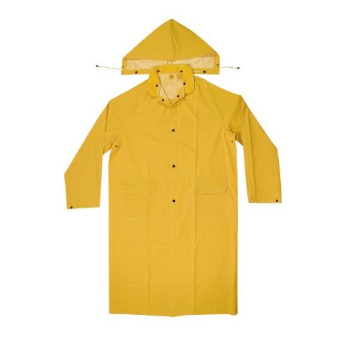  CLC Custom Leathercraft Rain Wear R105M .35 MM PVC Trench Coat, Medium