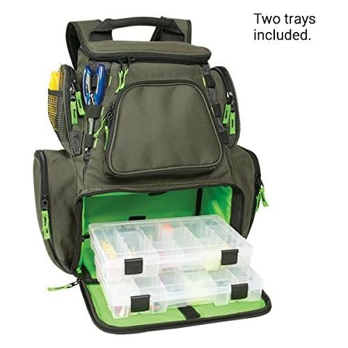  Custom Leathercraft Wild River CLC WT3606 Multi-Tackle Large Backpack with Two 3600 Style Trays