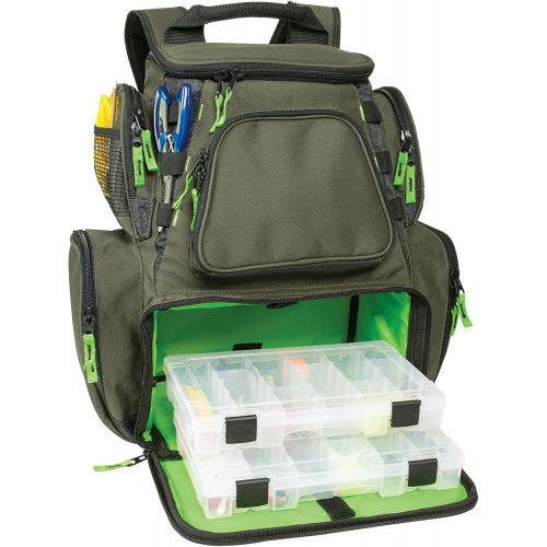  Custom Leathercraft Wild River CLC WT3606 Multi-Tackle Large Backpack with Two 3600 Style Trays