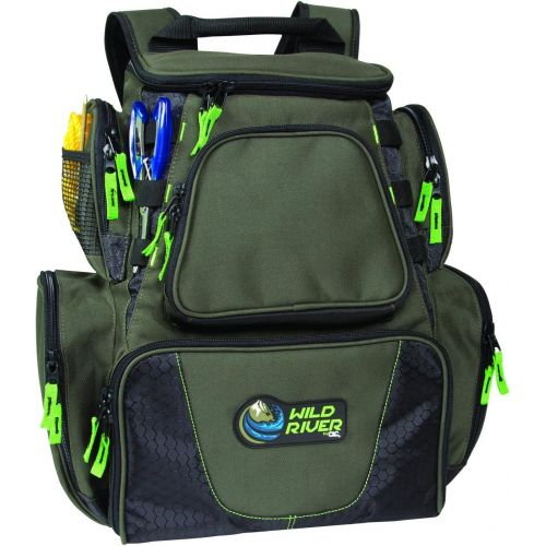  Custom Leathercraft Wild River CLC WT3606 Multi-Tackle Large Backpack with Two 3600 Style Trays