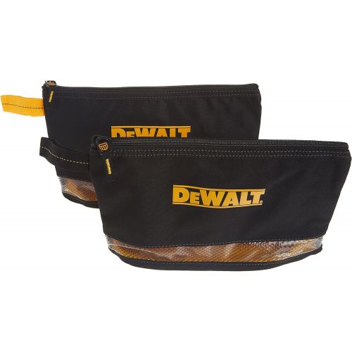  [아마존베스트]Custom Leathercraft DEWALT DG5102 Multi-Purpose Zip Bags, 2 Pack