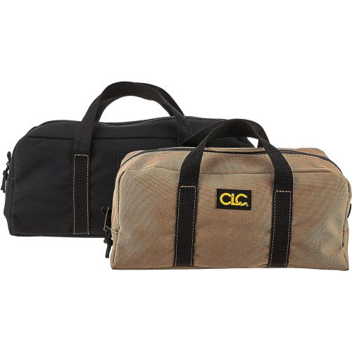  [아마존베스트]CLC Custom Leathercraft 1107 2 Pack Medium and Large Utility Tote Bag Combo,Black/Beige