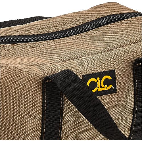  [아마존베스트]CLC Custom Leathercraft 1107 2 Pack Medium and Large Utility Tote Bag Combo,Black/Beige