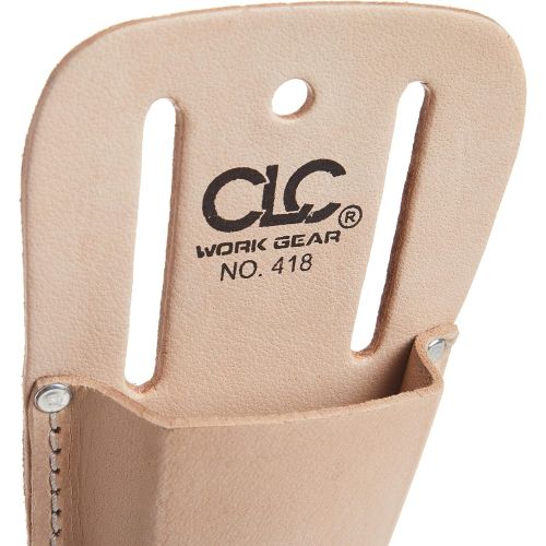  [아마존베스트]CLC Custom Leathercraft 418 Plier Tool Holder, Heavy Duty, Closed End,Tan