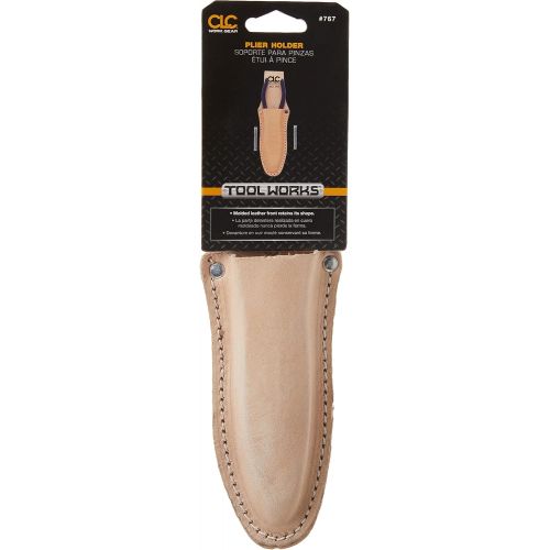  [아마존베스트]CLC Custom Leathercraft 767 Plier Holder, 2.5 in., Top Grain Leather