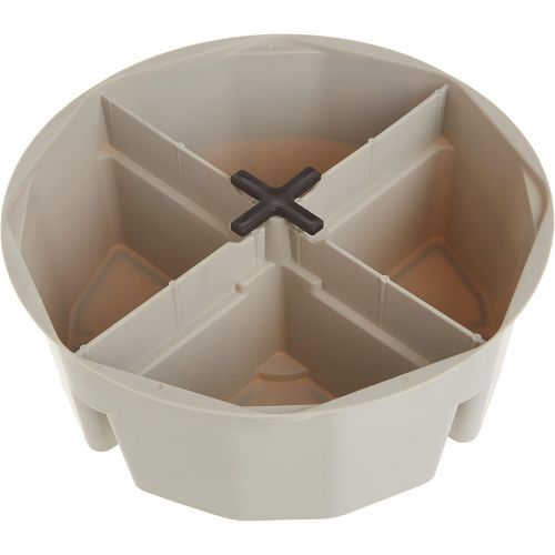  CLC Custom Leathercraft 1154 4-Inch High, Full-Round Bucket Tray