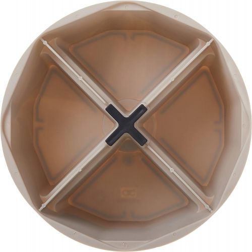  CLC Custom Leathercraft 1154 4-Inch High, Full-Round Bucket Tray