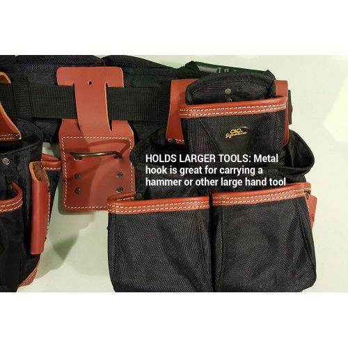  CLC Custom LeatherCraft 51452 4 Piece Top Of The Line Pro Framers Tool Belt