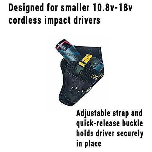  CLC Custom Leathercraft 5021 Impact Driver Holster,Black