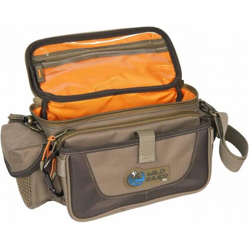  Wild River by CLC Custom Leathercraft WN3505 Tackle Tek Mission Lighted Convertible Tackle Bag, Small, (Trays Not Included)