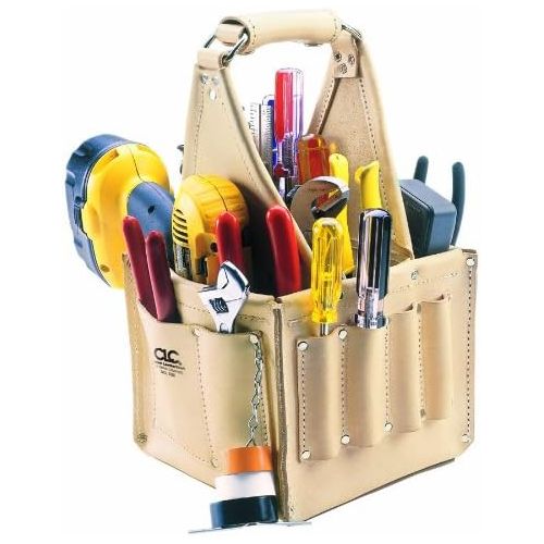 CLC Custom Leathercraft 526 Electricians and Maintenance Tool Pouch, Heavy Duty, 17-Pocket