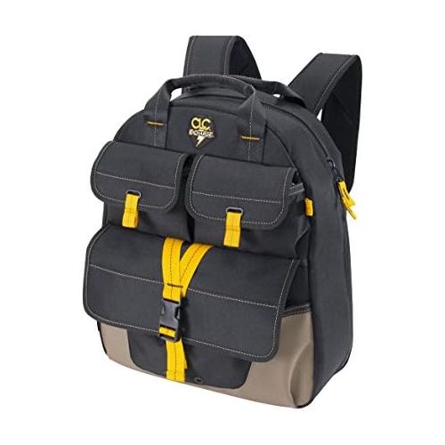  CLC Custom Leathercraft ECP135 E-Charge USB Charging Tool Backpack, 23-Pocket
