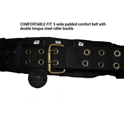  CLC Custom Leathercraft 1614 20 Pocket, Heavy Duty Framers 5-Piece Comfortlift Combo Tool Belt System