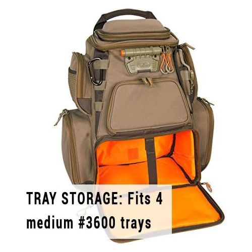  Custom Leathercraft Wild River by CLC WT3604 Tackle Tek Nomad Lighted Backpack with Four PT3600 Trays