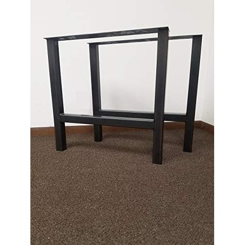  Custom Table Legs Economy Style - Heavy Duty H-Frame Metal Table Legs