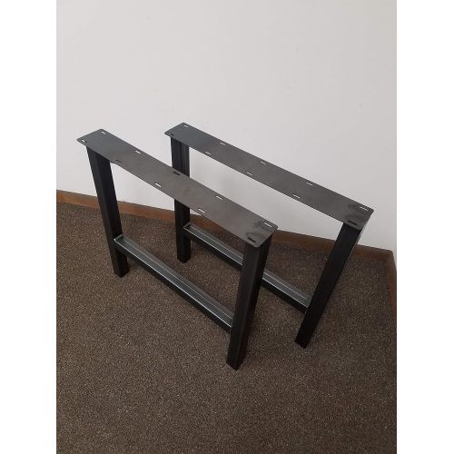  Custom Table Legs Economy Style - Heavy Duty H-Frame Metal Table Legs