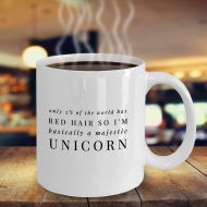 CustomGifts4MeAndYou Only 2% Of The World Has Red Hair Coffee Mug