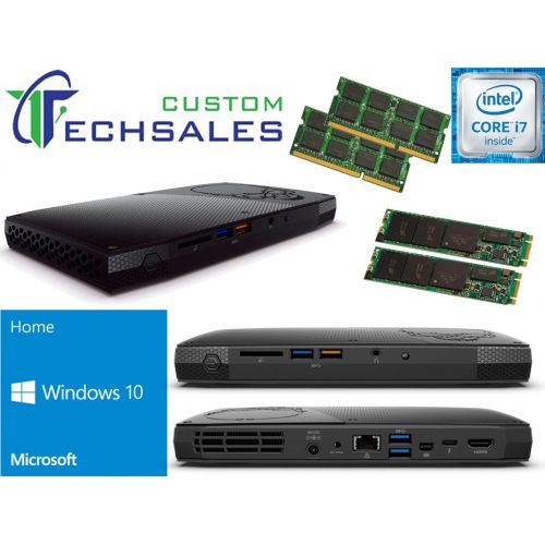  CustomTechSales Intel NUC NUC6i7KYK Mini PC i7-6770HQ, 2 x 500GB m.2 SSDs, 16GB RAM, Windows 10 Home