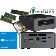CustomTechSales Intel NUC NUC7i7BNH Mini PC (Kaby Lake) i7-7567U 1TB M.2 SSD, 1TB Hard Drive 32GB RAM Windows 10 Home Installed & Configured