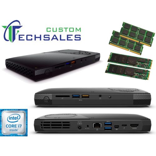  CustomTechSales Intel NUC NUC6i7KYK Mini PC i7-6770HQ, 2 x 120GB m.2 SSDs, 32GB RAM, Assembed and Tested