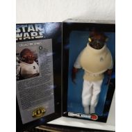 CustomWorksofGenius Vintage 90s Star Wars Admiral Ackbar 12 Action figure doll Lucasfilm by Kenner retro scifi