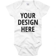 Customized Girl Custom Text Baby Onesie: Infant Gerber Onesie