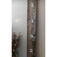 CustomizingYourWay Wood growth chart ruler, custom growth chart, ruler, wooden growth chart, kids growth chart, rustic growth chart, growth ruler, kids decor