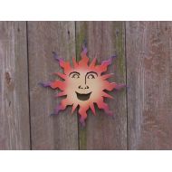 /Custommetalart Metal Sun, sun sculpture, metal garden art, metal sun wall art, metal sun decor, sun wall art, sun home decor