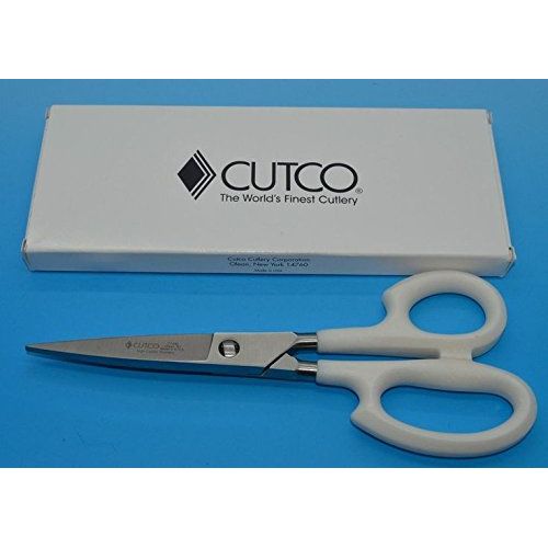  Cutco Cutlery CUTCO Model 77 Super Shears with Pearl White handles........High Carbon Stainless blades...........still in the box from the factory
