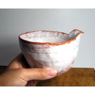 CuteAndClay Pinched Ceramic pouring bowl/Serving and dining dish/Cute and Clay