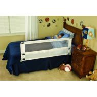 CuteMch Regalo Hide Away Extra Long Bed Rail, White