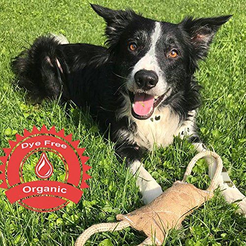  CuteNfuzzy Organic Dye-Free K9 Jute Bite