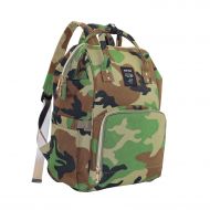 CutePaw Multi-Function Baby Diaper Bag Backpack Waterproof Camouflage/Solid Nappy Bag...