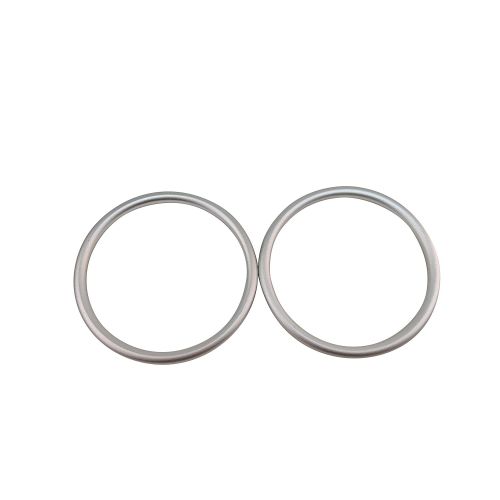  Sling Rings 3-inch Diameter by Cutie Carry. Infant Approved, mom Loved. Aluminum, lab Tested for Strength and Safety. Works with Your own Material or Convert wrap to Sling. (Silver