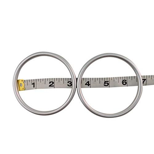  [아마존베스트]Sling Rings 3-inch Diameter by Cutie Carry. Infant Approved, mom Loved. Aluminum, lab Tested for...