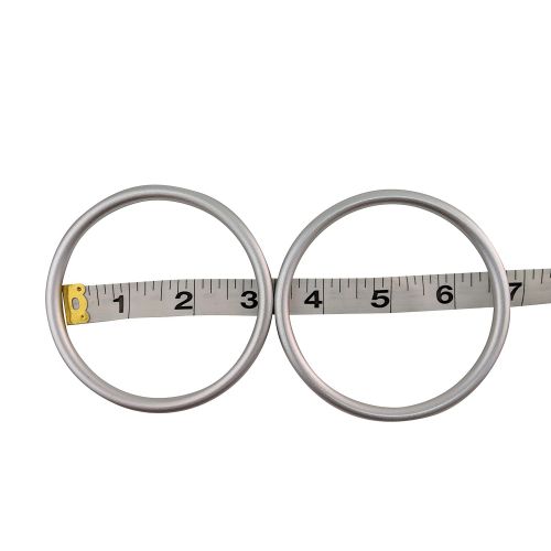  [아마존베스트]Sling Rings 3-inch Diameter by Cutie Carry. Infant Approved, mom Loved. Aluminum, lab Tested for...