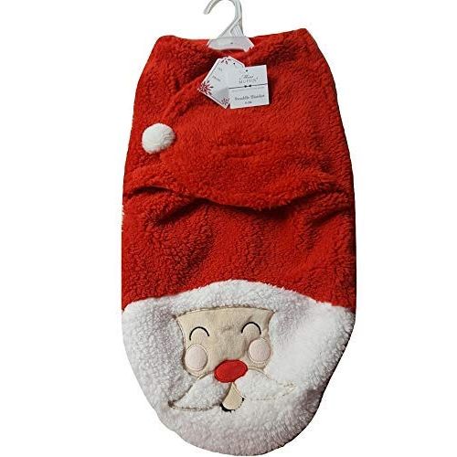  Cutie Pie Baby Mini Muffin Santa Swaddle 3-6 Months