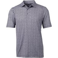 Cutter & Buck Pike Magnolia Print Stretch Men's Polo