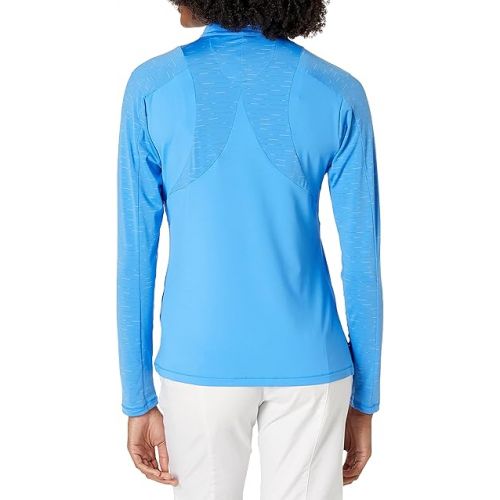  Cutter & Buck Women's Drytec UPF 50+ Long Sleeve Elite Contour Mock Jersey Shirt