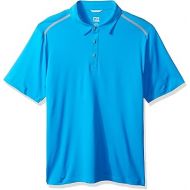 Cutter & Buck Men's Moisture Wicking 50+ UPF Fusion Snap Placket Polo Shirt