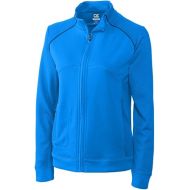 Cutter & Buck Women's Drytec Edge Full Zip Jacket, Digital/Black, XXXL