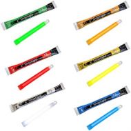 [아마존베스트]Cyalume Snaplight Emergency Light Sticks - Green, Red, White, Blue, Orange, Yellow - 20 Pack