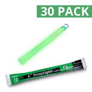 Cyalume SnapLight Green Light Sticks  6 Inch Industrial Grade, High Intensity Glow Sticks with 12 Hour Duration (Pack of 30)