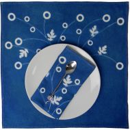 Cyanotype Store Cyanotype Table Napkins (Set of 4, 20 x 20