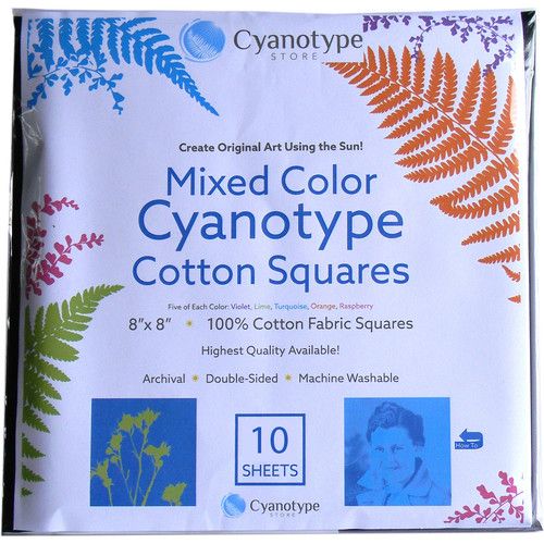  Cyanotype Store Cyanotype Cotton Squares (8 x 8