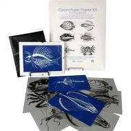 Cyanotype Store Cyanotype Paper & Fanciful Fish Transparencies Kit (5x7